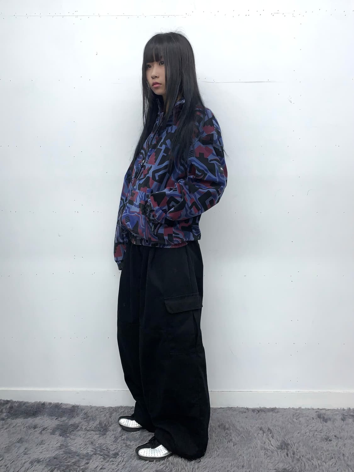 마틴로즈x나파피리 패턴 자켓 상품이미지3