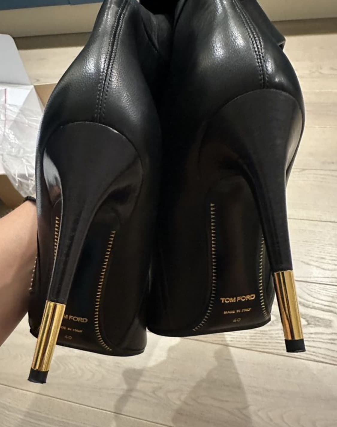 TOM FORD 톰 포드 싸이하이 부츠(레더)40 사이즈-해외발송 상품이미지8