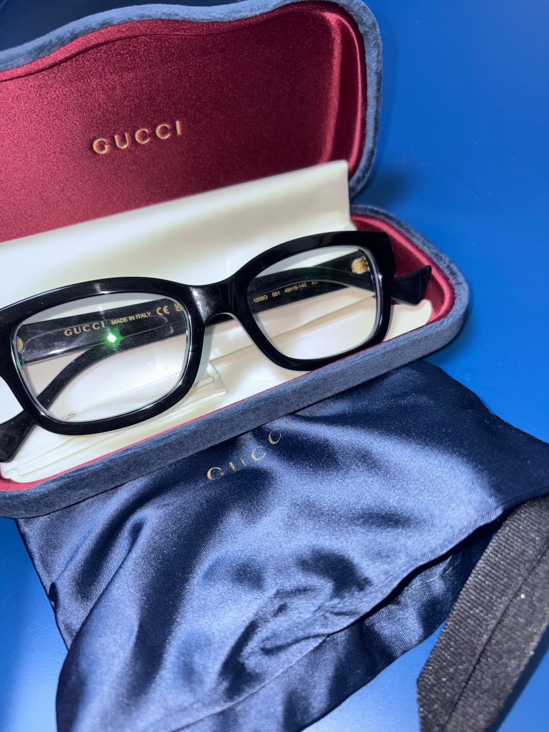 구찌 안경 GG1259 O 블랙 상품이미지6