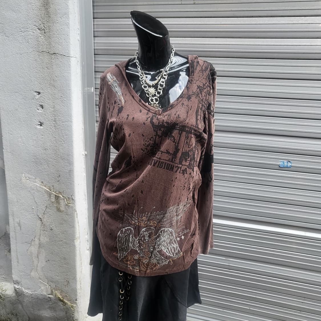 LIBERTALIA Hooded long sleeves  상품이미지2
