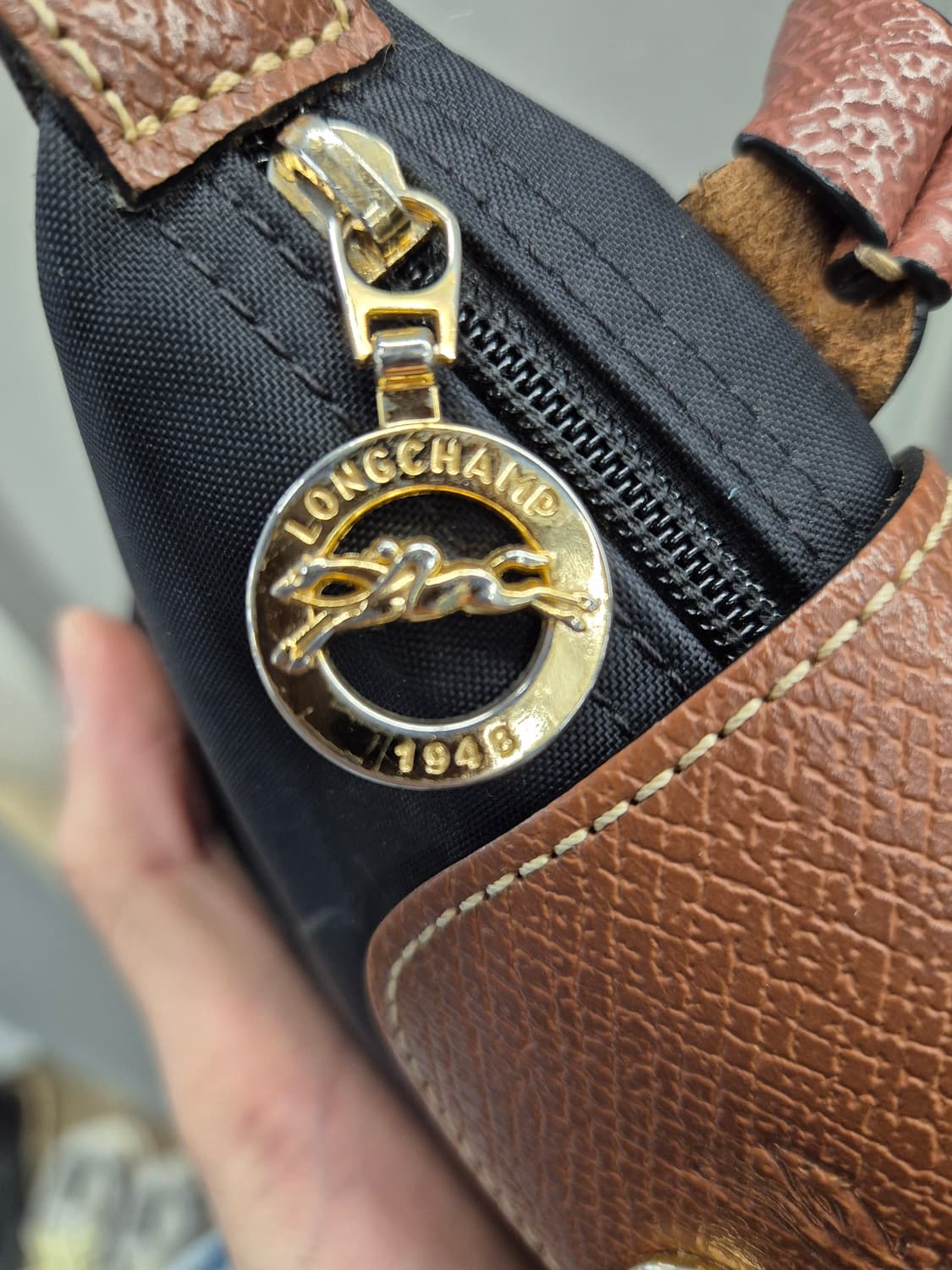 롱샴 르 플리아쥬 미니 블랙 상품이미지7