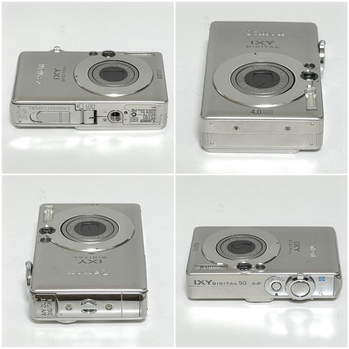 캐논 익시 50 / 익서스 40 실버 빈티지디카 상품이미지3