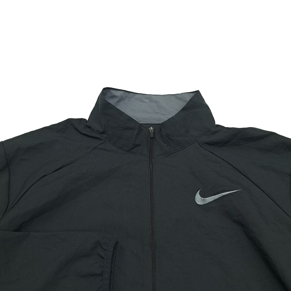 CN818 XL 나이키 DRI-FIT 블랙 트레이닝 바람막이 자켓 상품이미지3