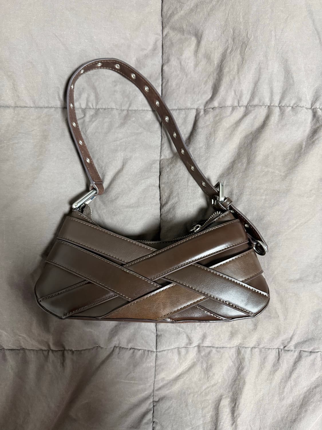 ZARA SHOULDER BAG BROWN 상품이미지2