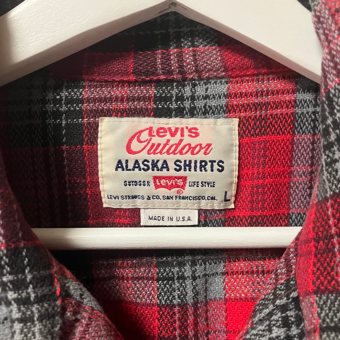 (Rare) 80~90s Levi's ALASKA 셔츠 상품이미지3