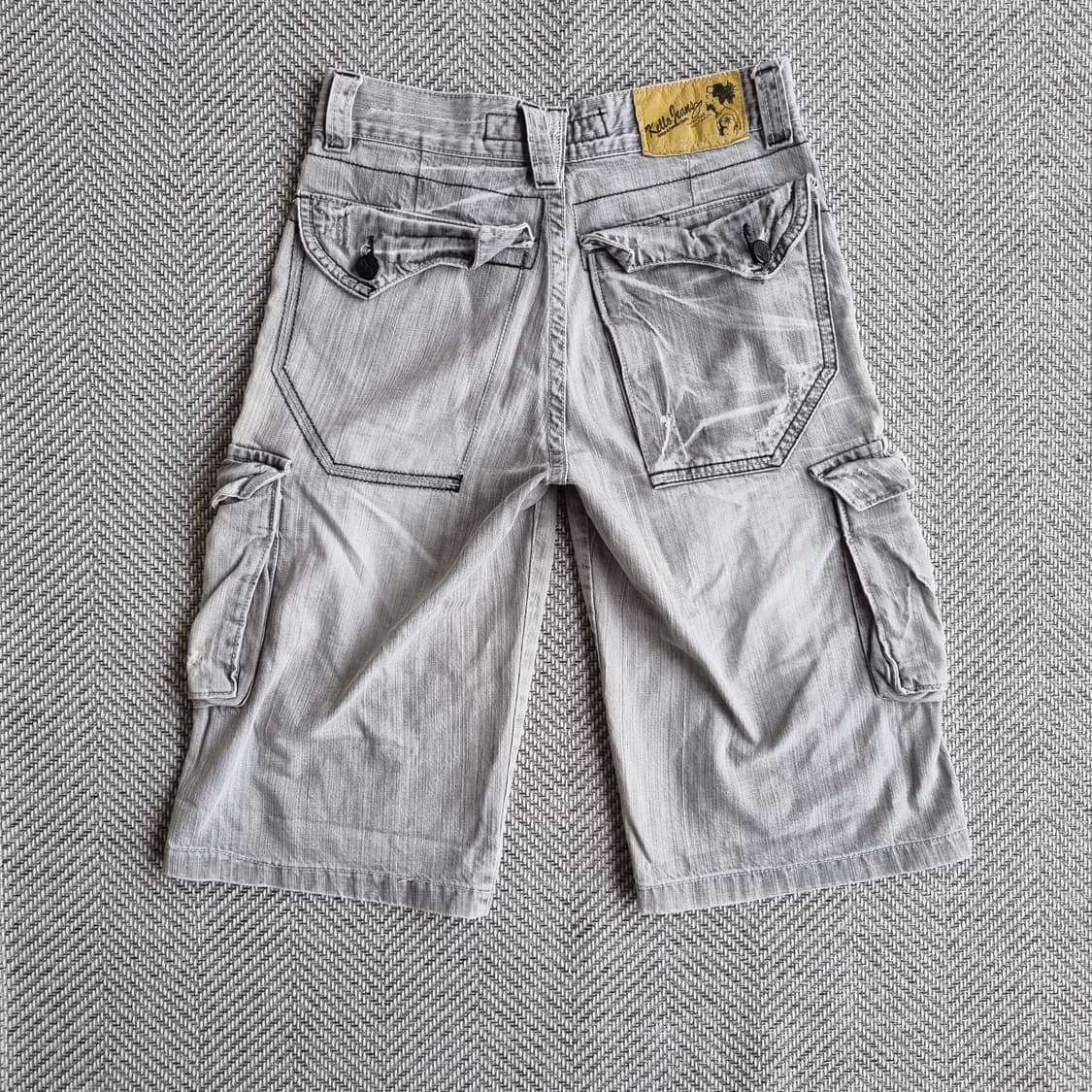 Kella Jeans 카고 데님 버뮤다 쇼츠 상품이미지2