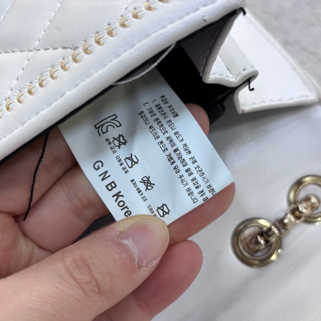 F 빈티지 퀄팅 여성 미니백 0409E 상품이미지4