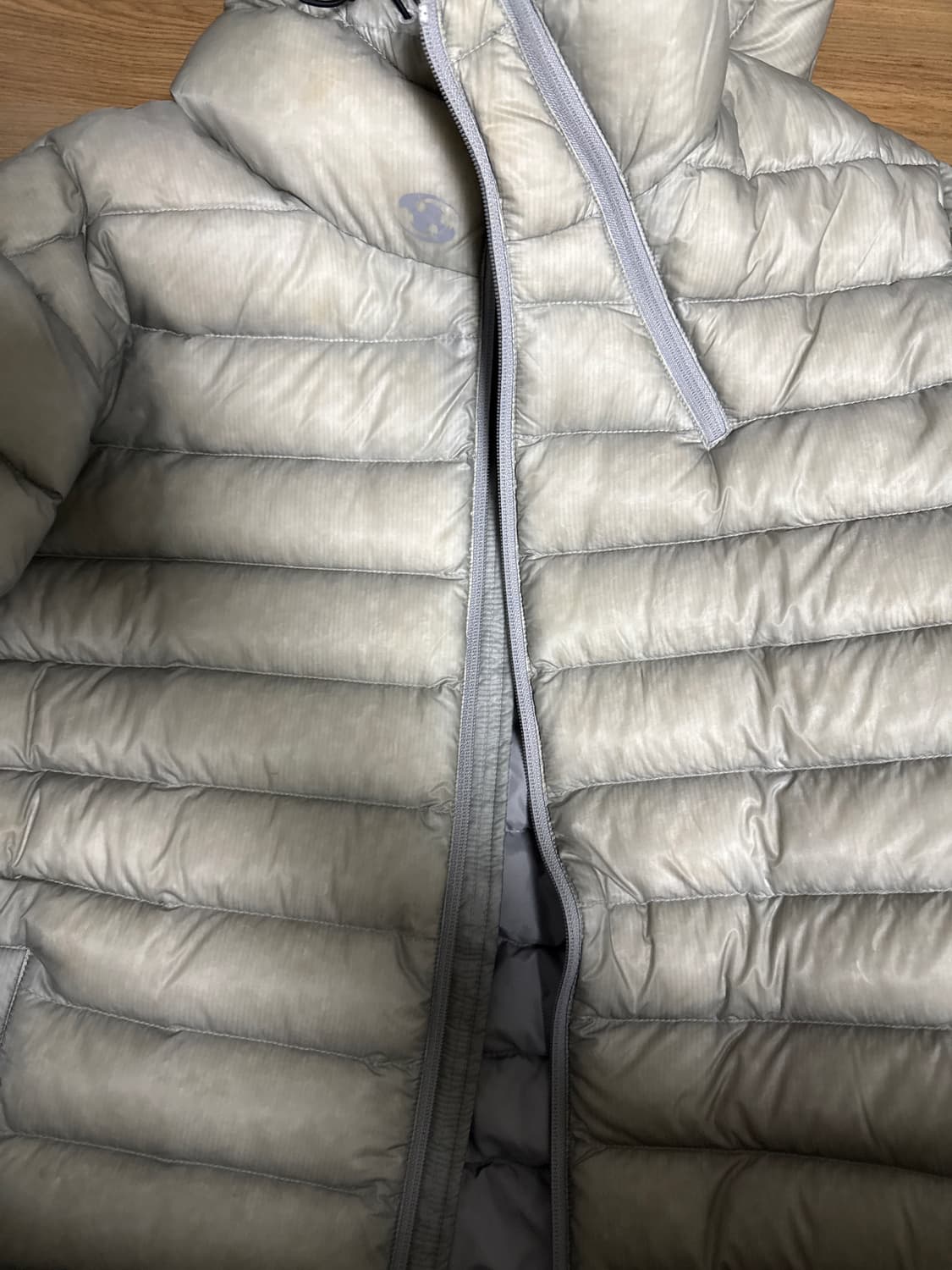 산산기어 서픽스 푸퍼 자켓 그레이 - 24FW 상품이미지3