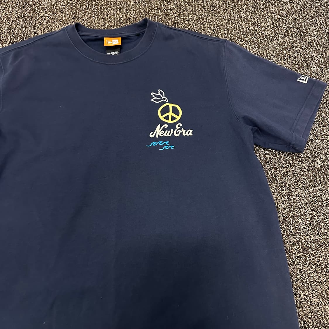 뉴에라 반팔티셔츠 네이비 105(XL) 상품이미지2