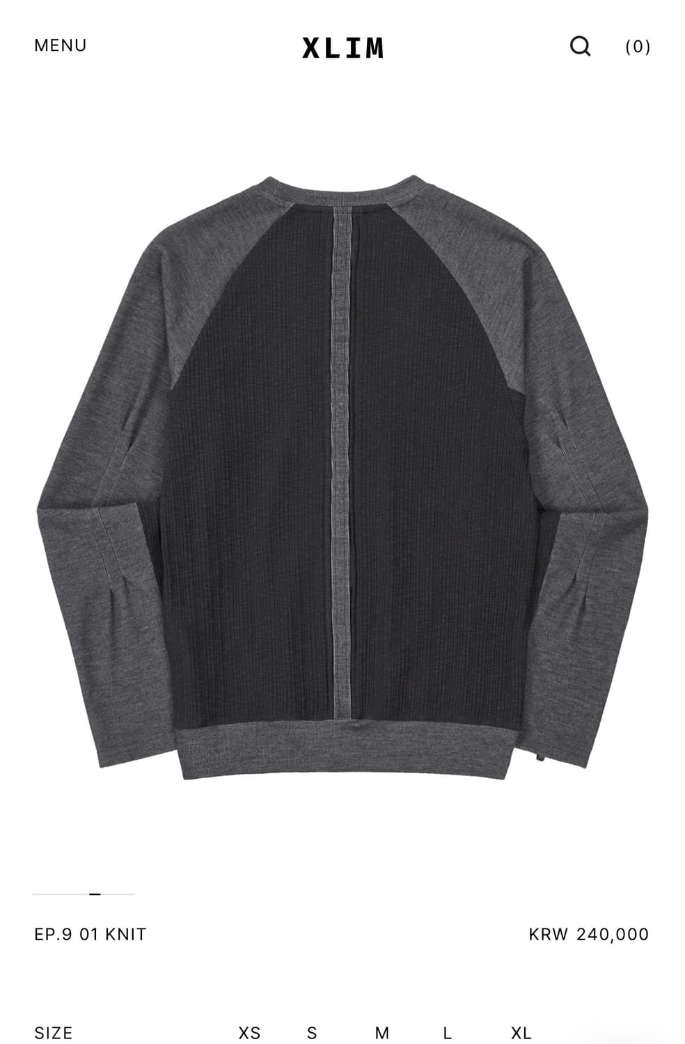 xlim ep9. 01 knit Ssize 상품이미지2
