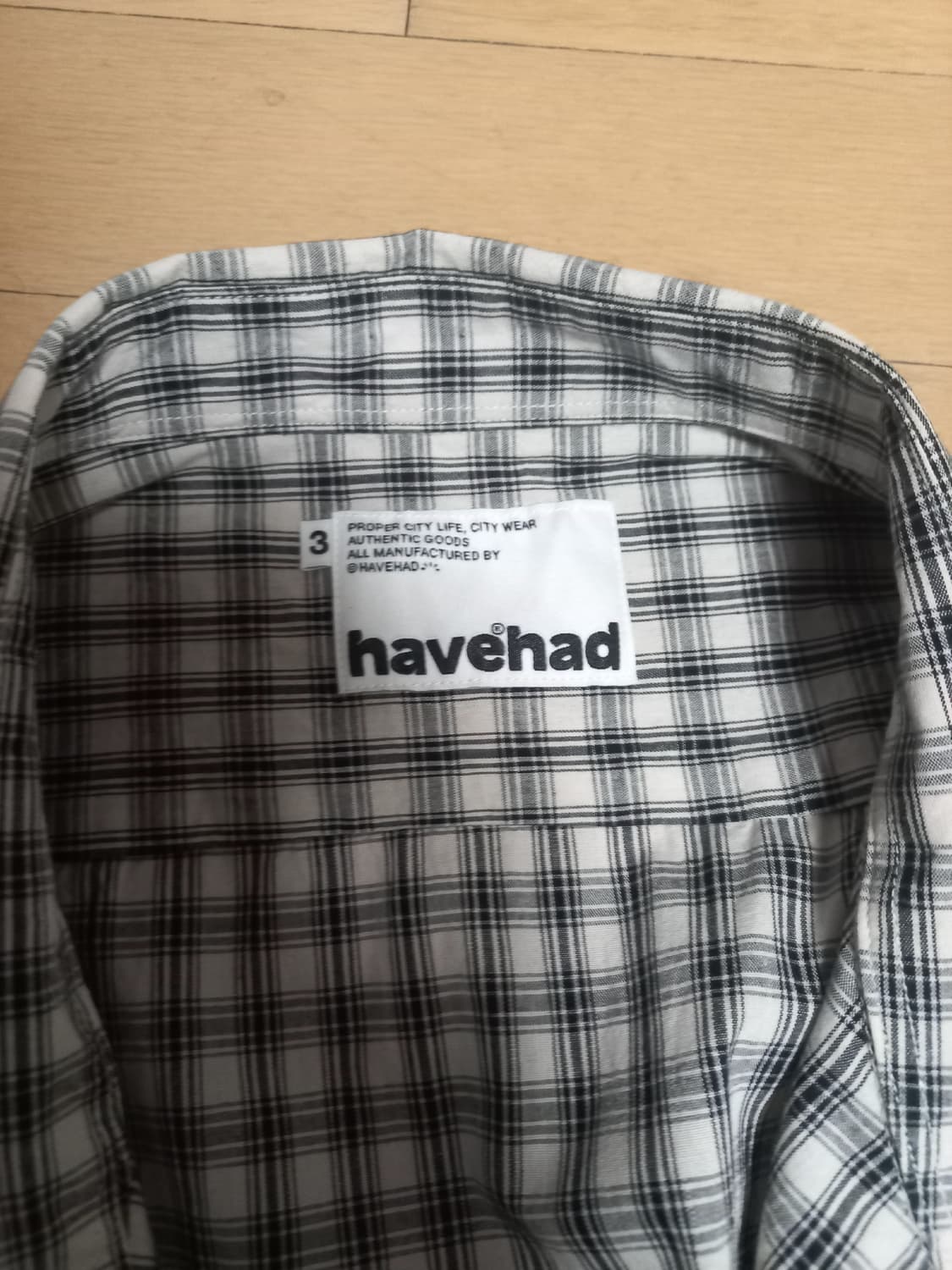 [3]Have had classic check string shirts 상품이미지2
