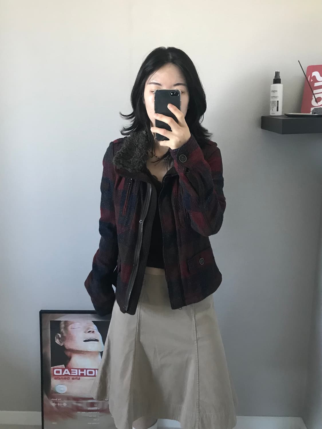 아베크롬비 타단체크 쉐르파 헤비 자켓 상품이미지5