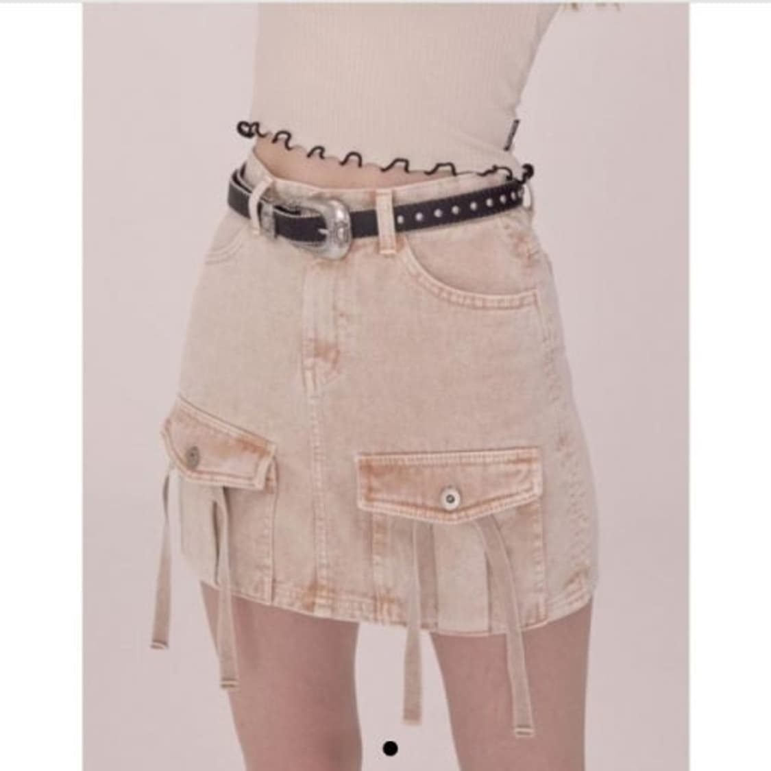스컬프터 카고 스커트 상품이미지2