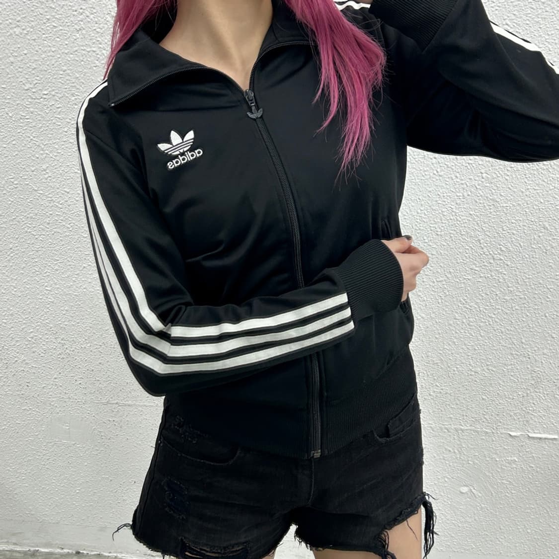 아디다스 여성 파이어버드 블랙레이스 트랙탑 95 상품이미지1