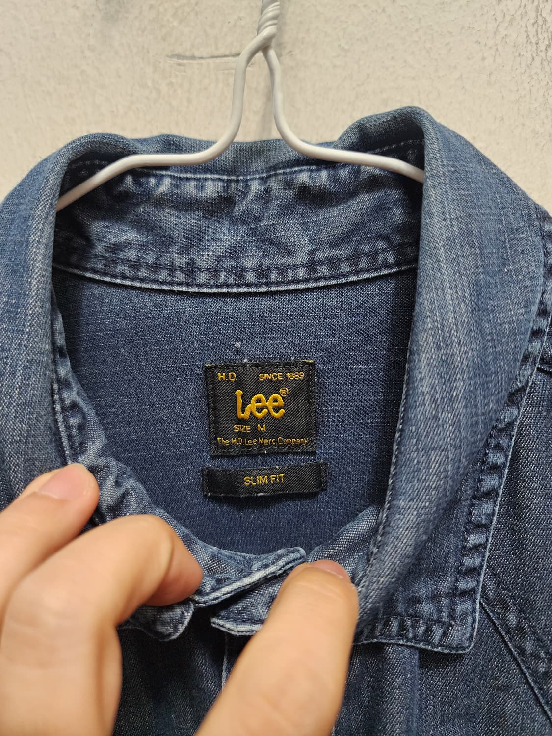 Lee 데님 웨스턴 셔츠  상품이미지4