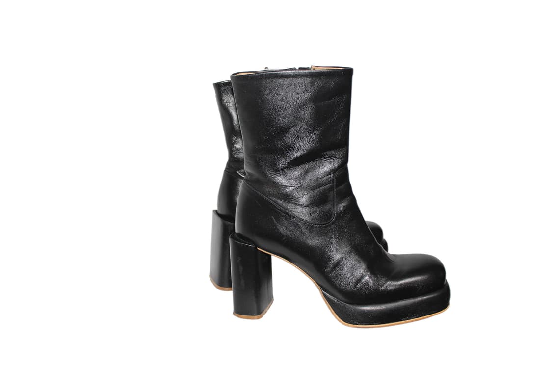 COS 코스 카프스킨 플랫폼 레더 부츠 상품이미지6