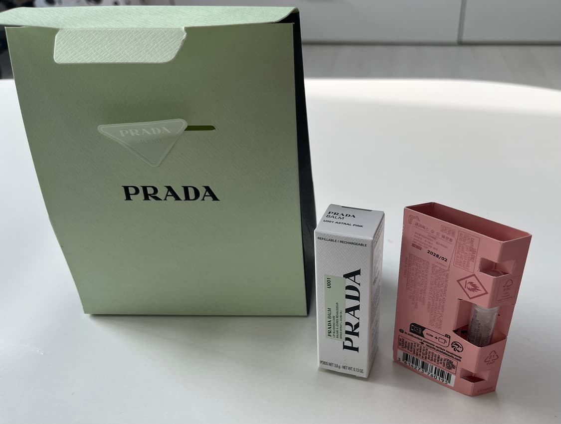 [새제품] 프라다 립밤 U001 아스트랄핑크 +패러독스 1.2mm 상품이미지2