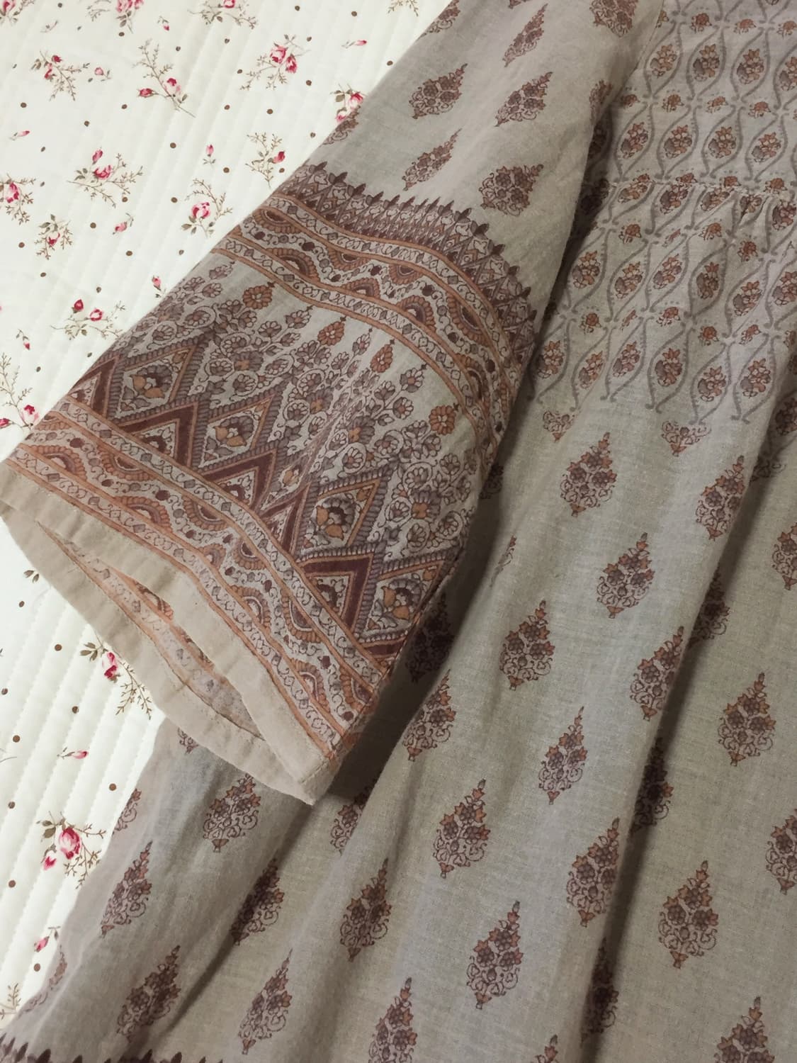 빈티지 모리걸 사만사모스 페이즐리 블라우스 상품이미지3