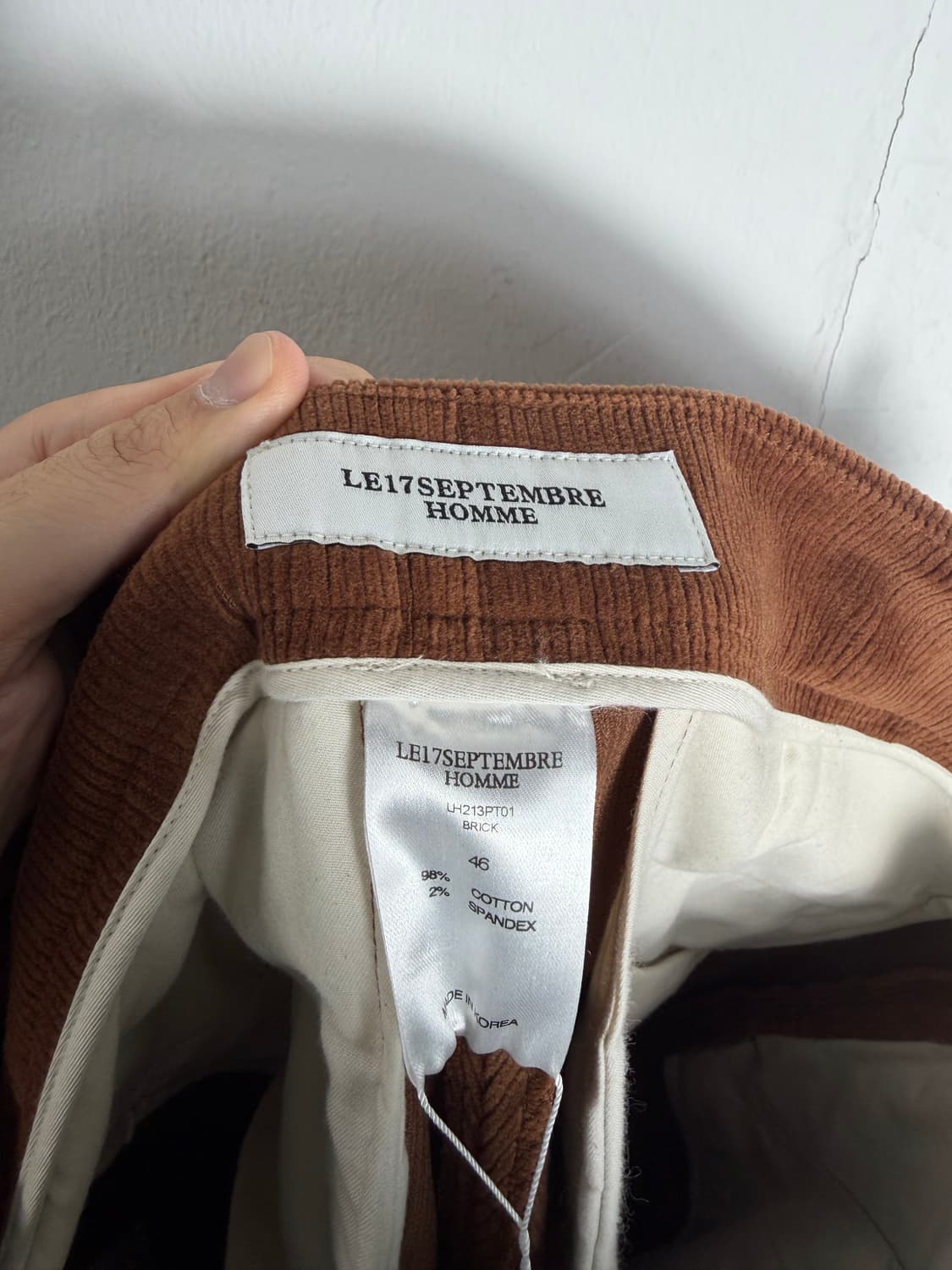 르셉템버 르셉템버바지 르셉템버팬츠 상품이미지3