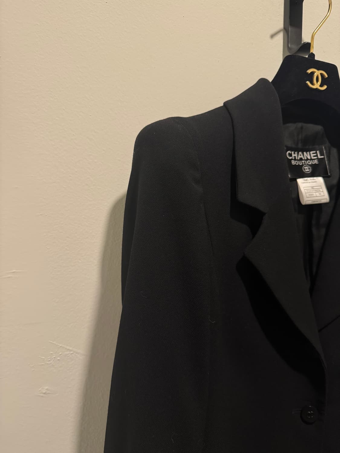 샤넬 블랙 자켓 상품이미지1