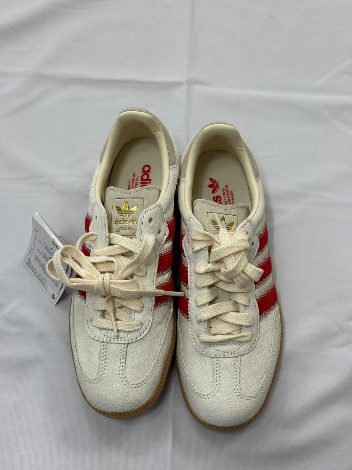 [새상품]아디다스 삼바 OG 베이지 크림 화이트 w250 상품이미지3