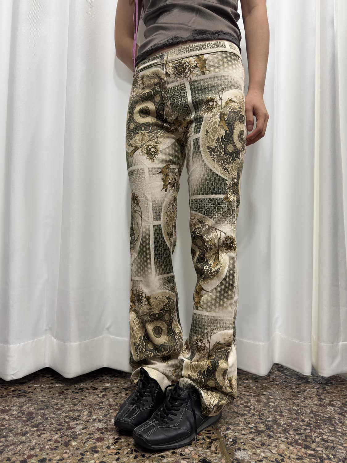 benetton entic printjng pants 상품이미지2