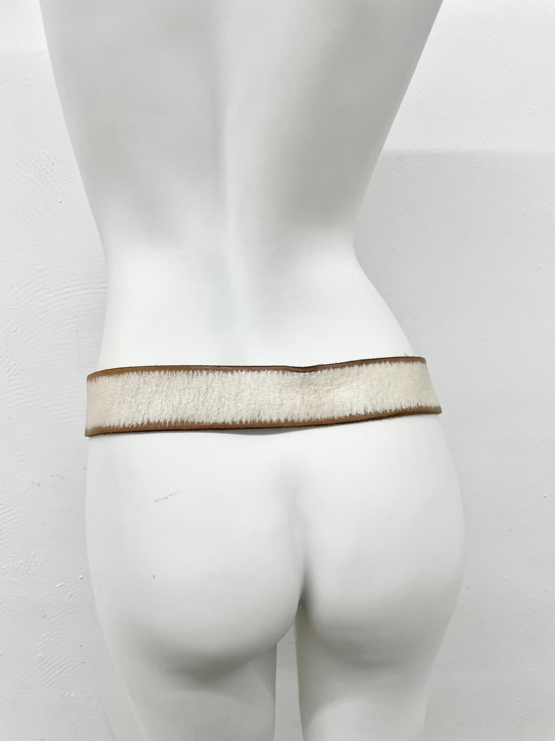 리얼레더 워싱 펀칭 버클 벨트 상품이미지4
