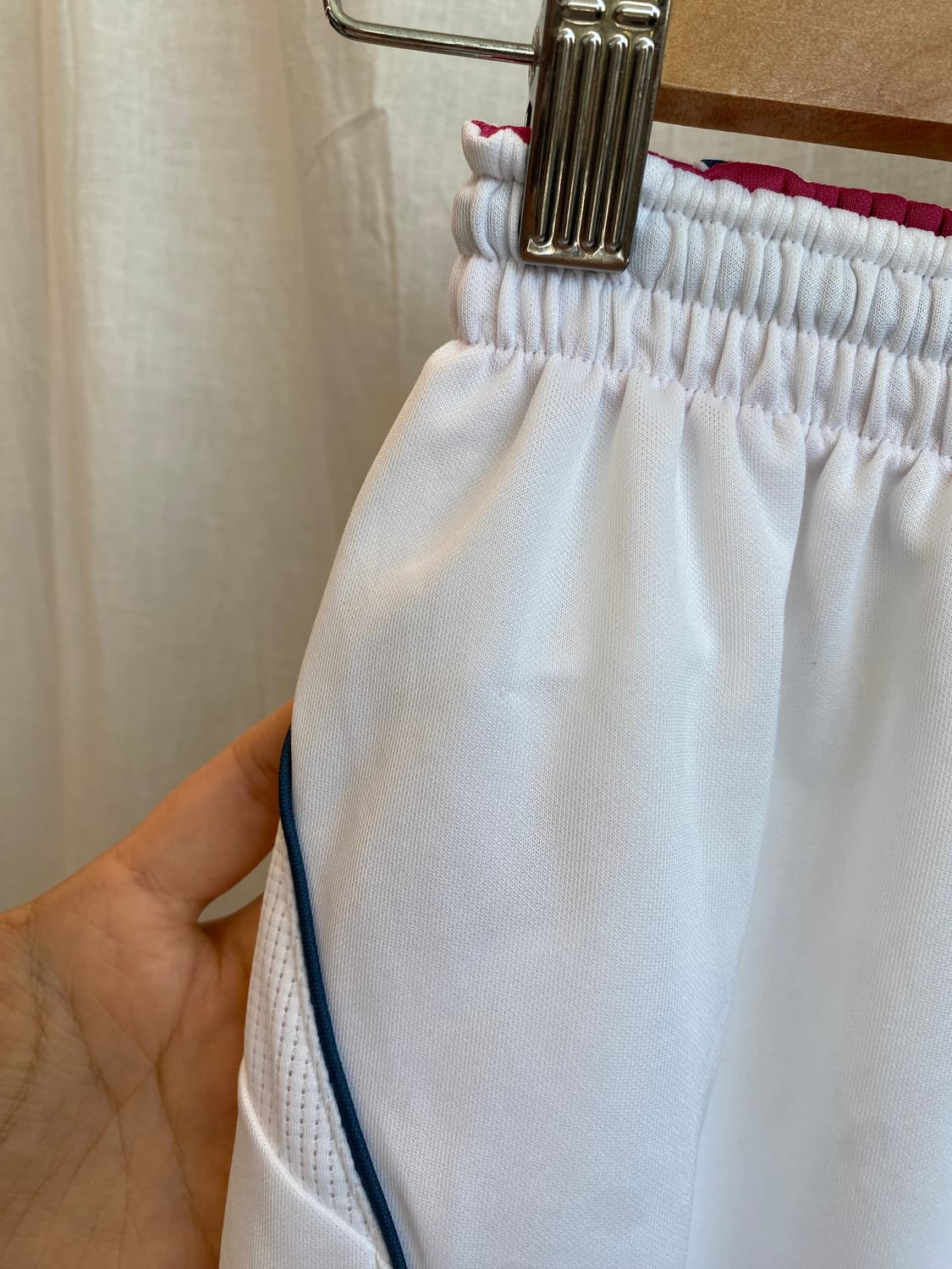 adidas 화이트 숏트랙팬츠(s) 상품이미지6