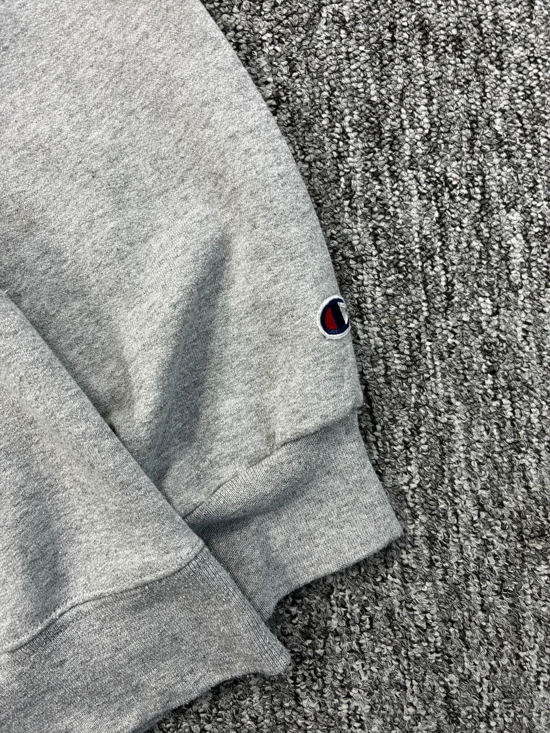 챔피온 어센틱 그레이 빅로고 후드티 M 상품이미지8