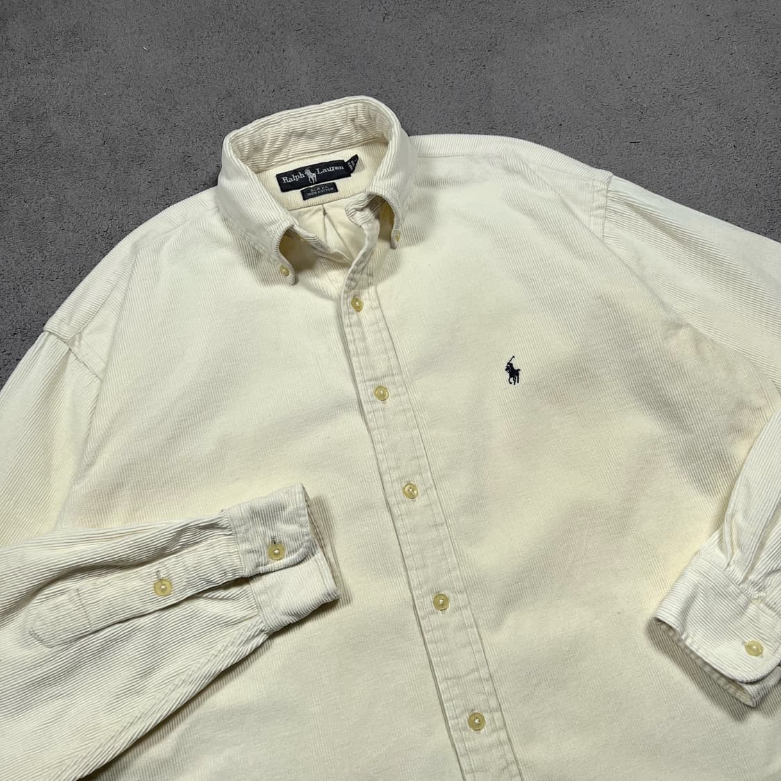 폴로 아이보리 코듀로이 BLAKE 셔츠 상품이미지1