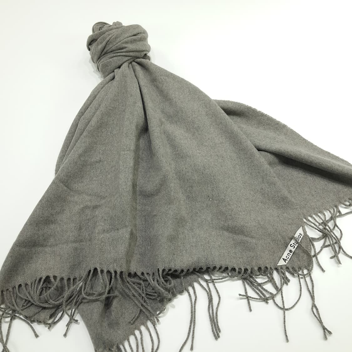 MX150 아크네 스튜디오 그레이 빅사이즈 울 목도리 머플러 상품이미지2