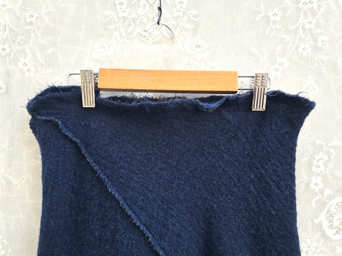 45rpm 인디고 울 스커트 (made in japan) 상품이미지2