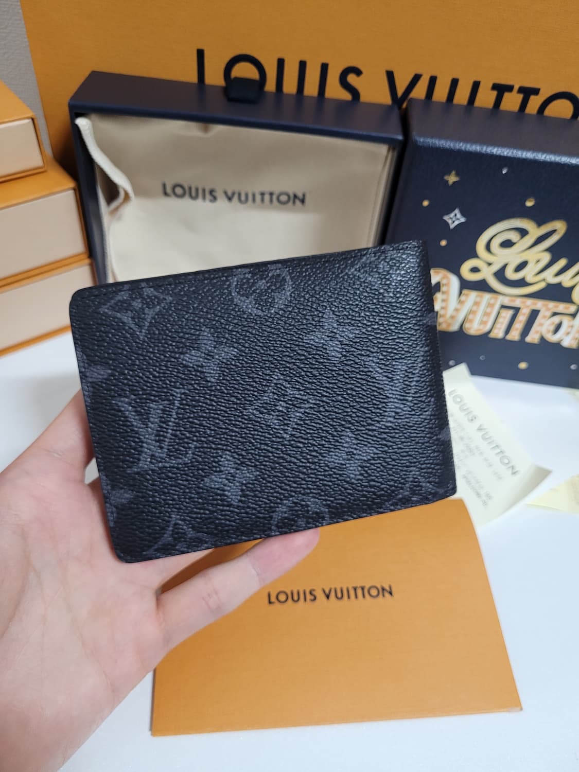 루이비통 멀티플월릿 모노그램 이클립스 반지갑 상품이미지3