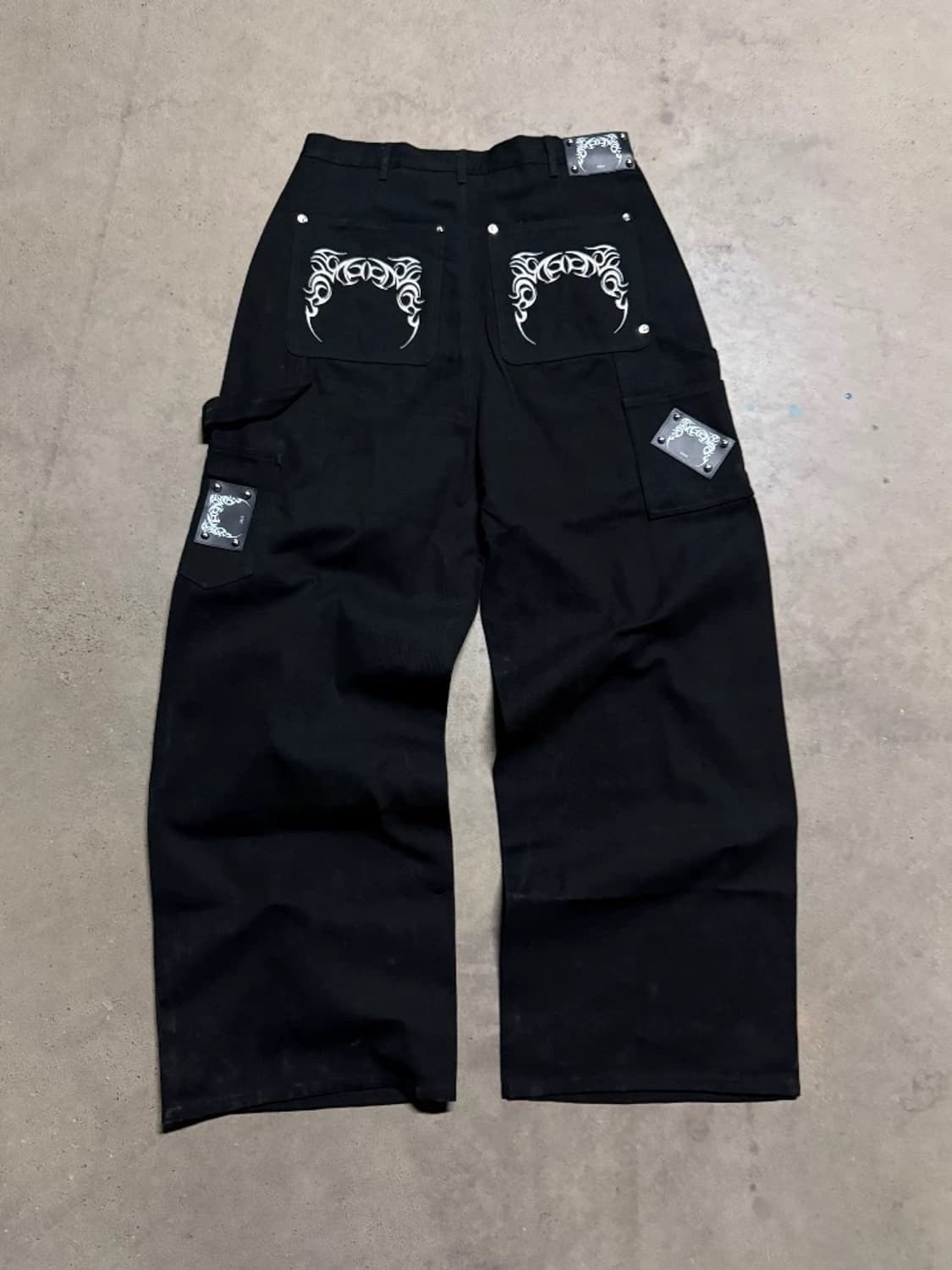Tribal Halo Cargo Wide Pants 상품이미지9