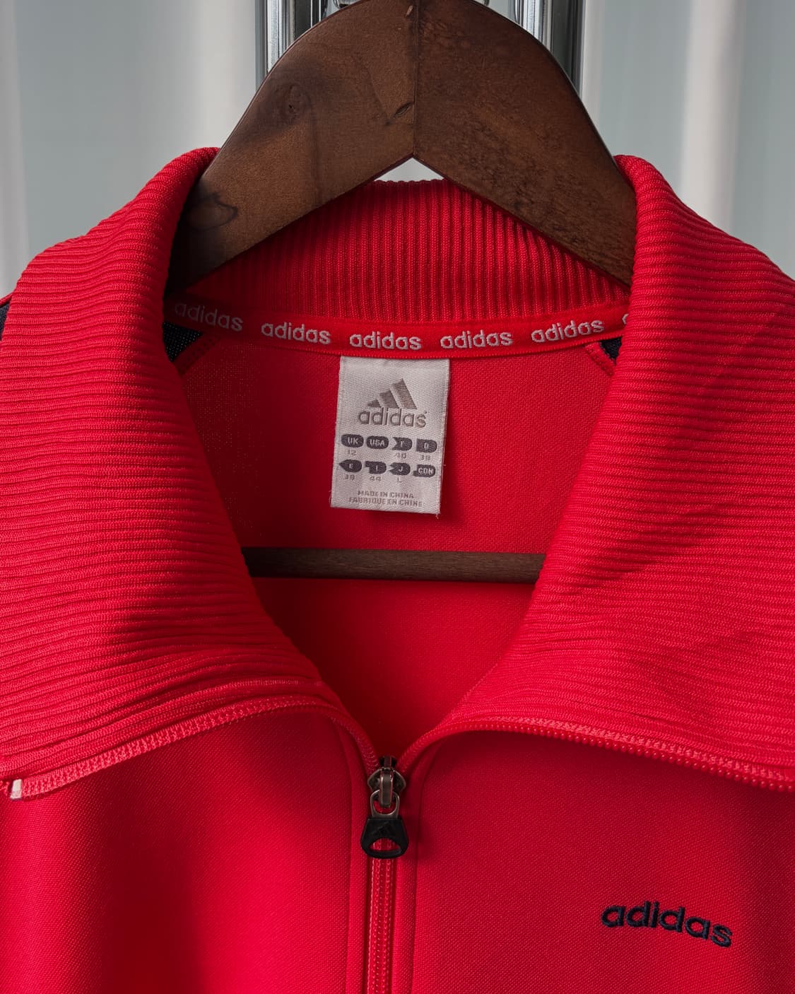[M-L]아디다스 JPN 올드스쿨 레드 네이비 트랙탑 져지 상품이미지7