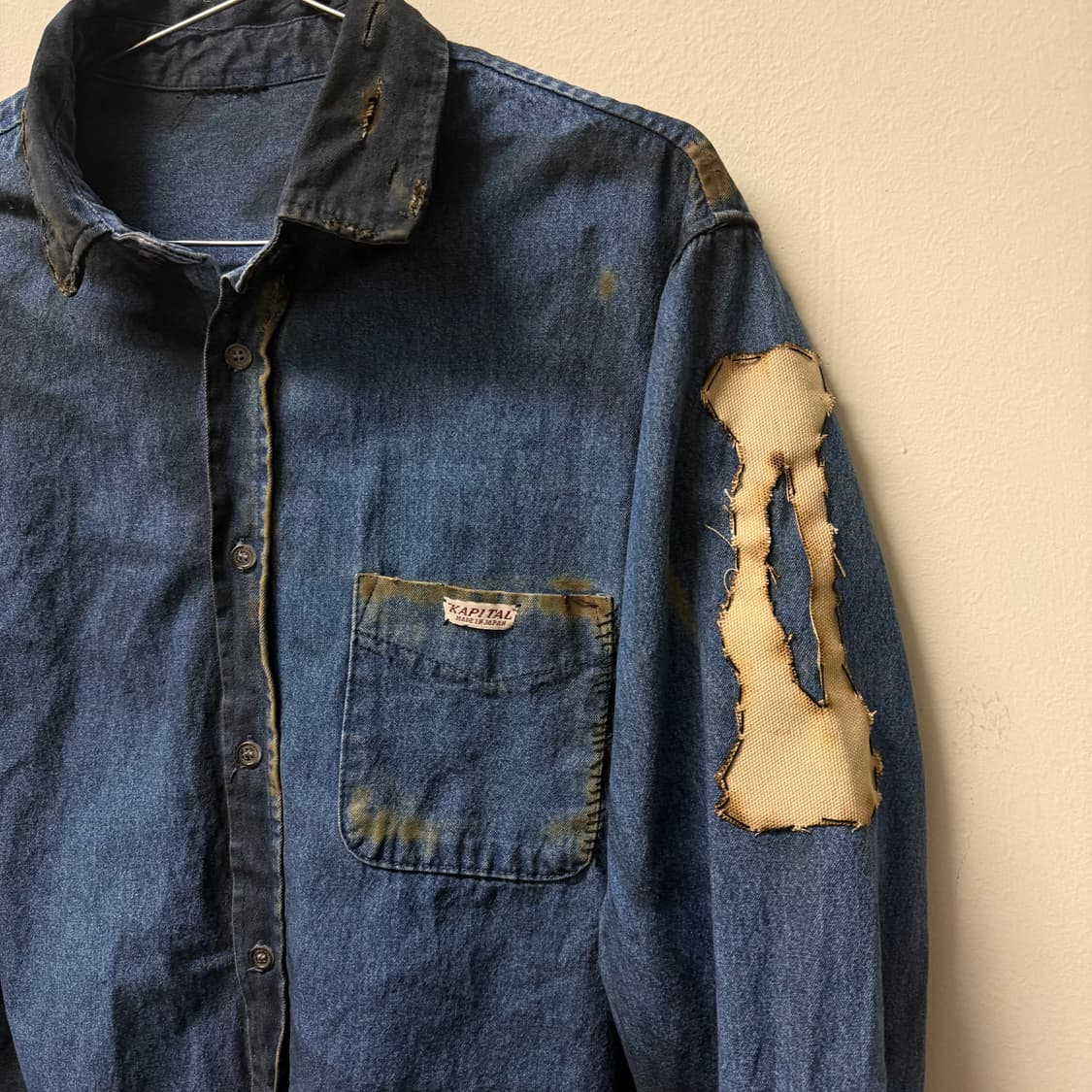 빈티지 데님 캐피탈 커스텀 셔츠 자켓  상품이미지4