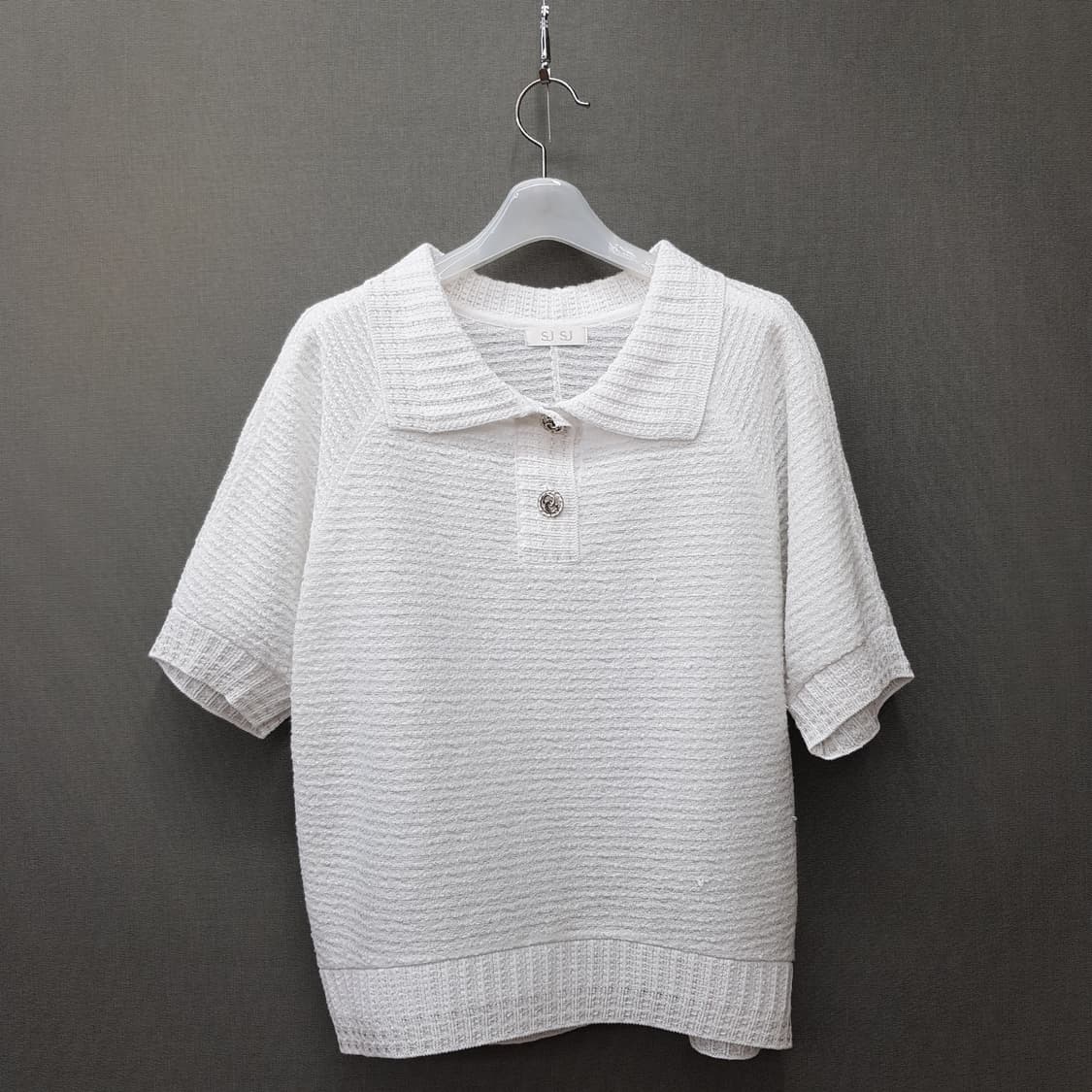 한섬 SJSJ 2021 글리터 니트 탑 90F사이즈 상품이미지2