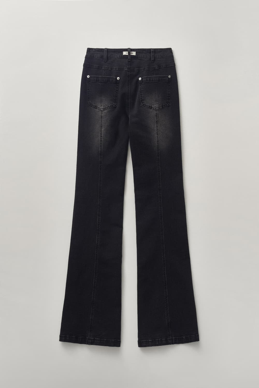 [M] 헬레네파리스 워시드 부츠컷 데님 팬츠 그레이 상품이미지4