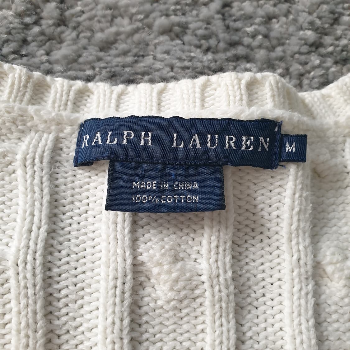 [무료배송] RALPH LAUREN 케이블 니트 스웨터 상품이미지2