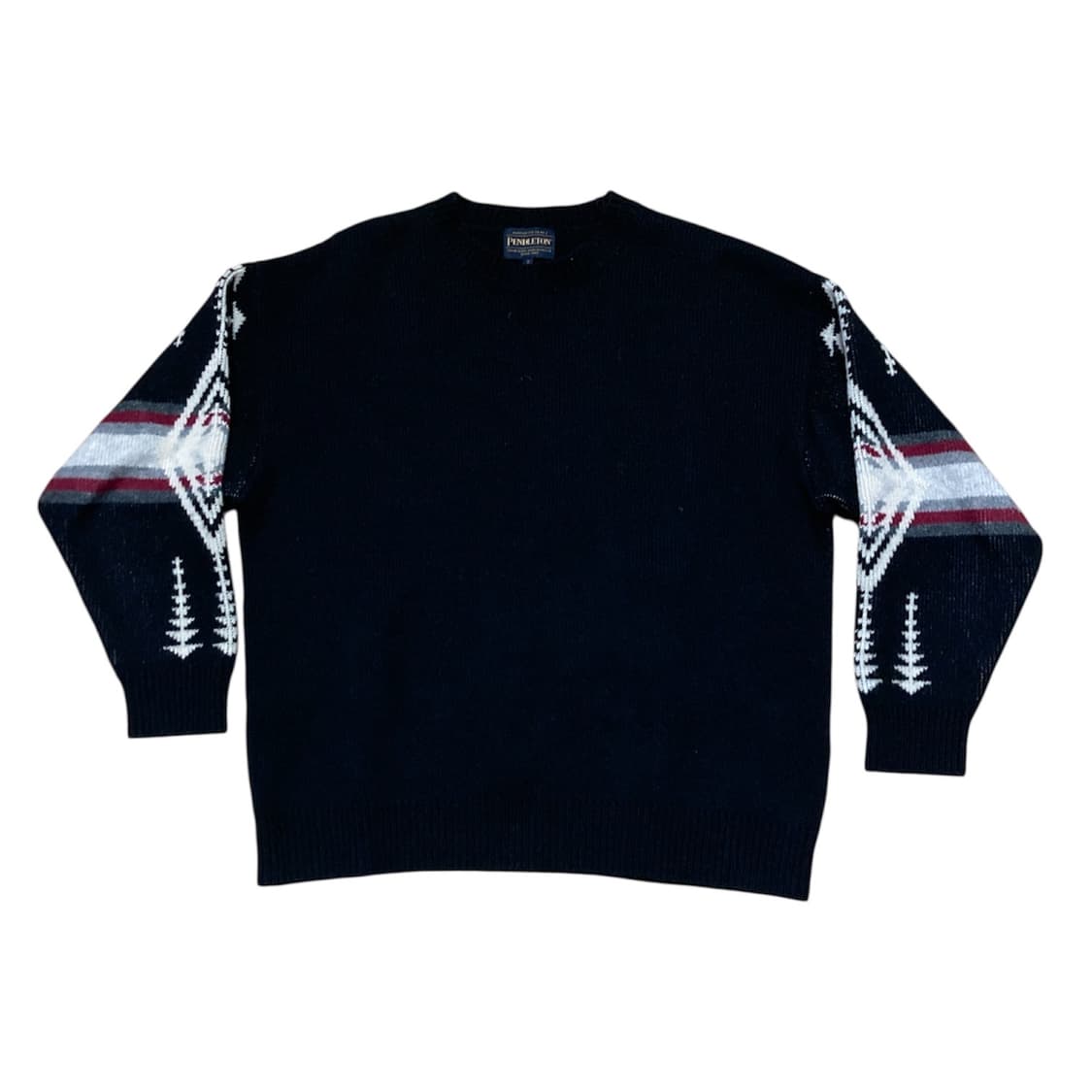 펜들턴 울 니트 스웨터 블랙 S (100-103) 상품이미지2