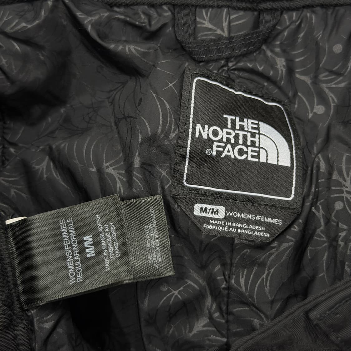 노스페이스 해외판 우먼 스키복 보드복 방한 팬츠 바지 블랙 M 상품이미지3