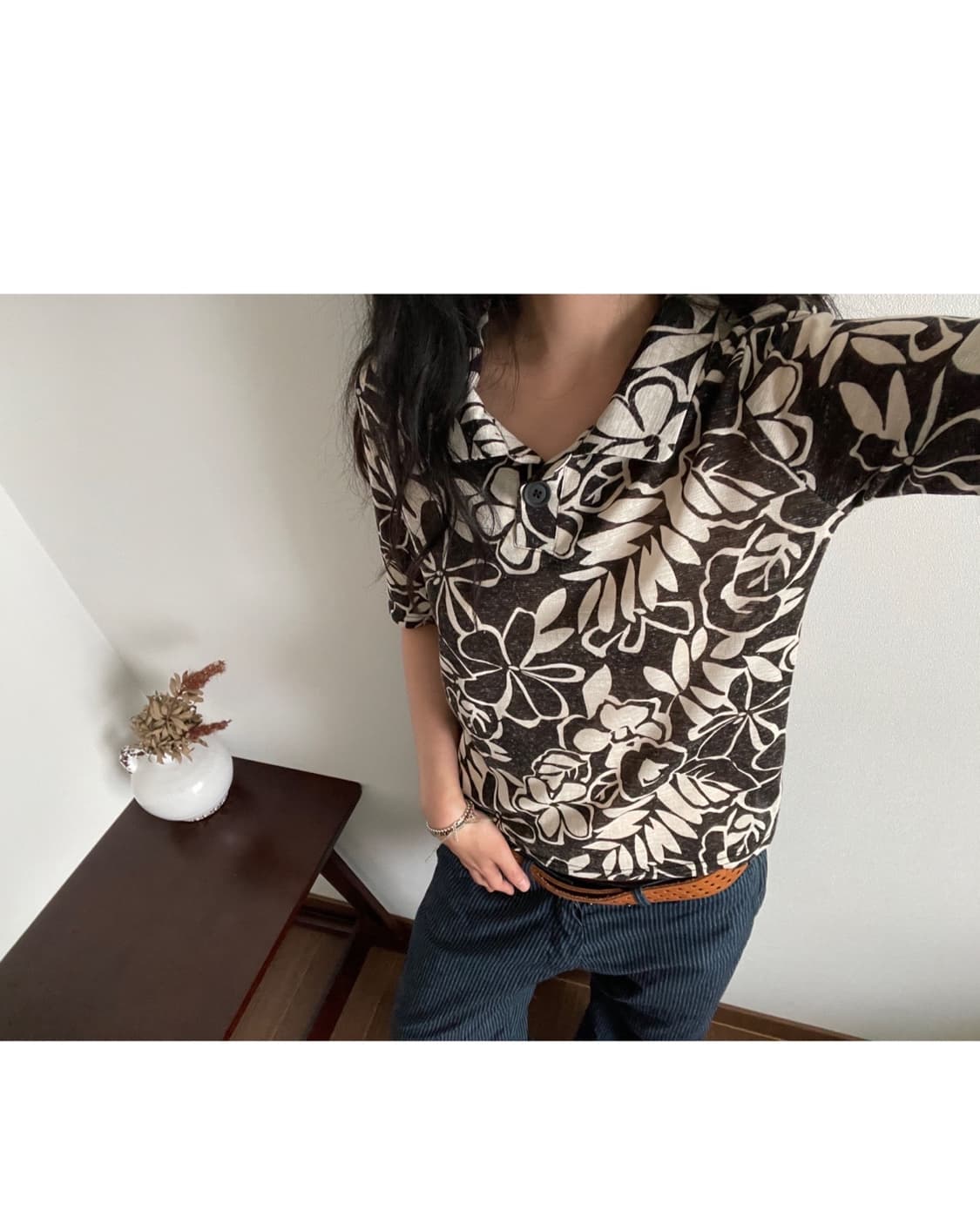patterned top 상품이미지4