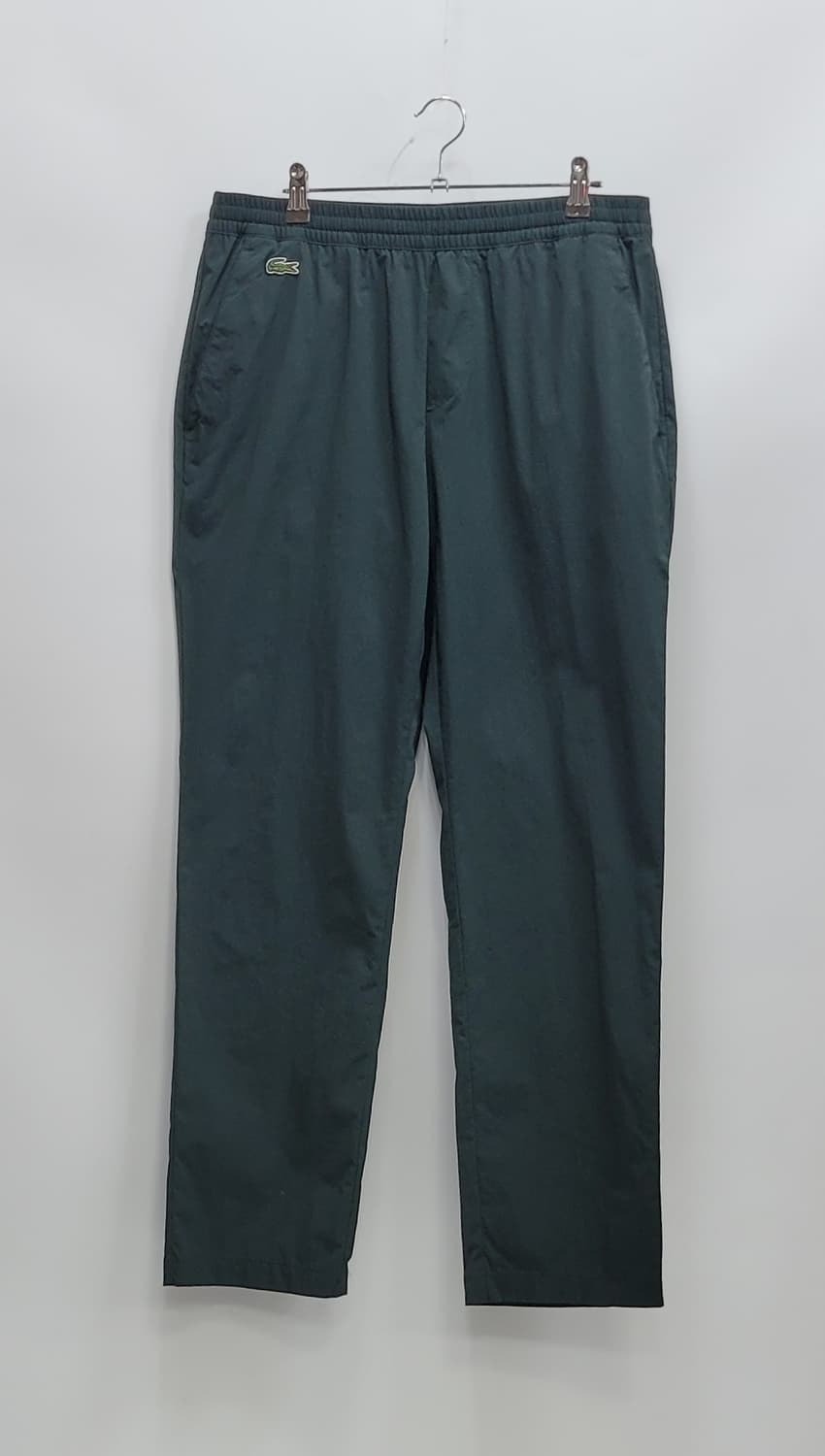 LACOSTE 24FW 라코스테 우븐 셋업 베이직 팬츠 / 남 M 카키  상품이미지1