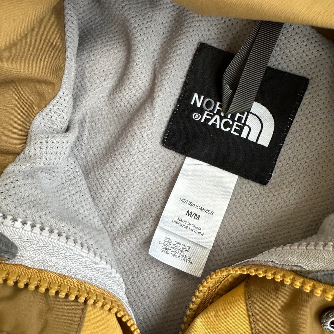 노스페이스00‘s머스타드브라운 하이벤트히든후드 윈드자 상품이미지5