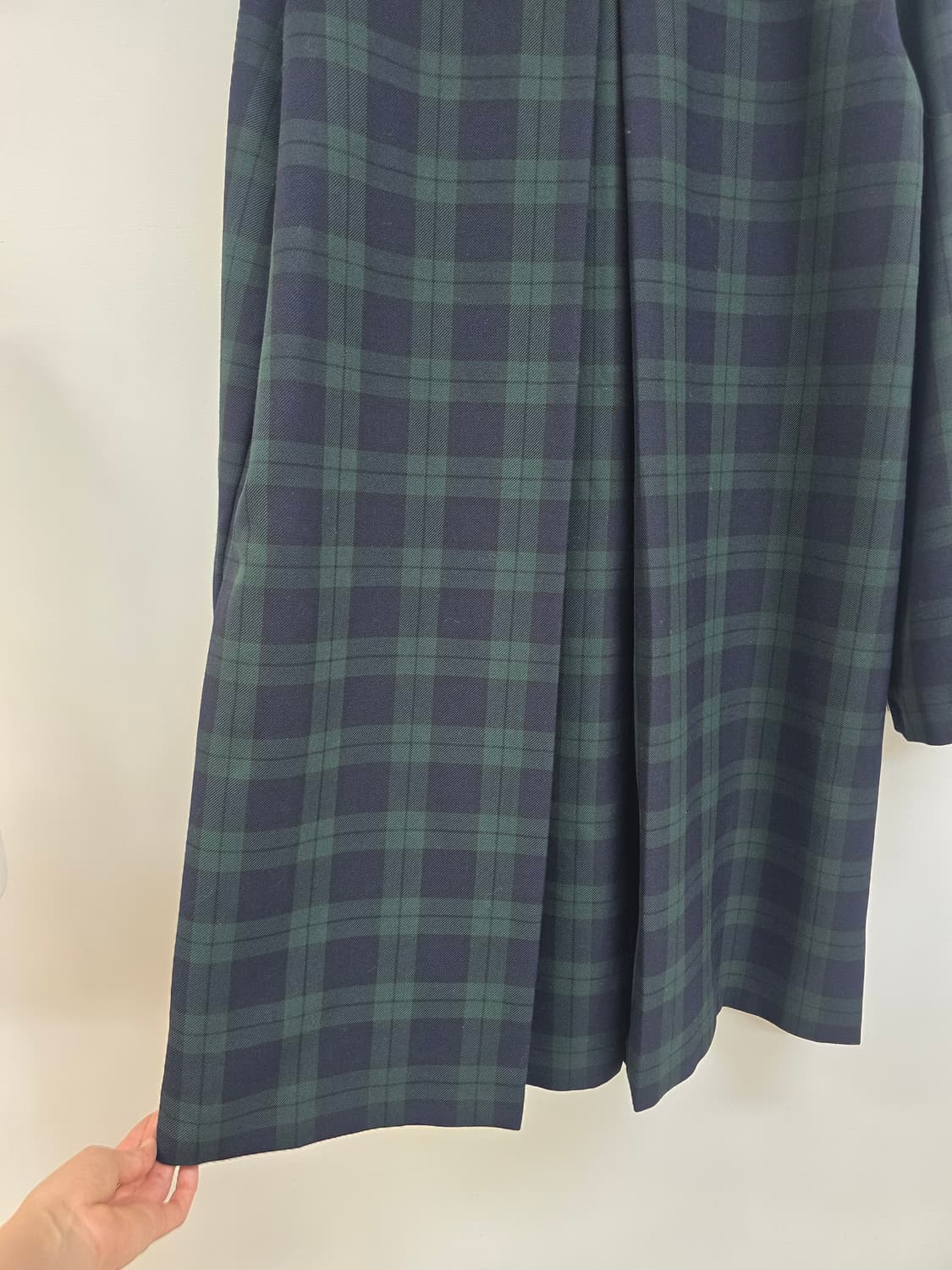 A.P.C 타탄체크 간절기 아방 코트 상품이미지8
