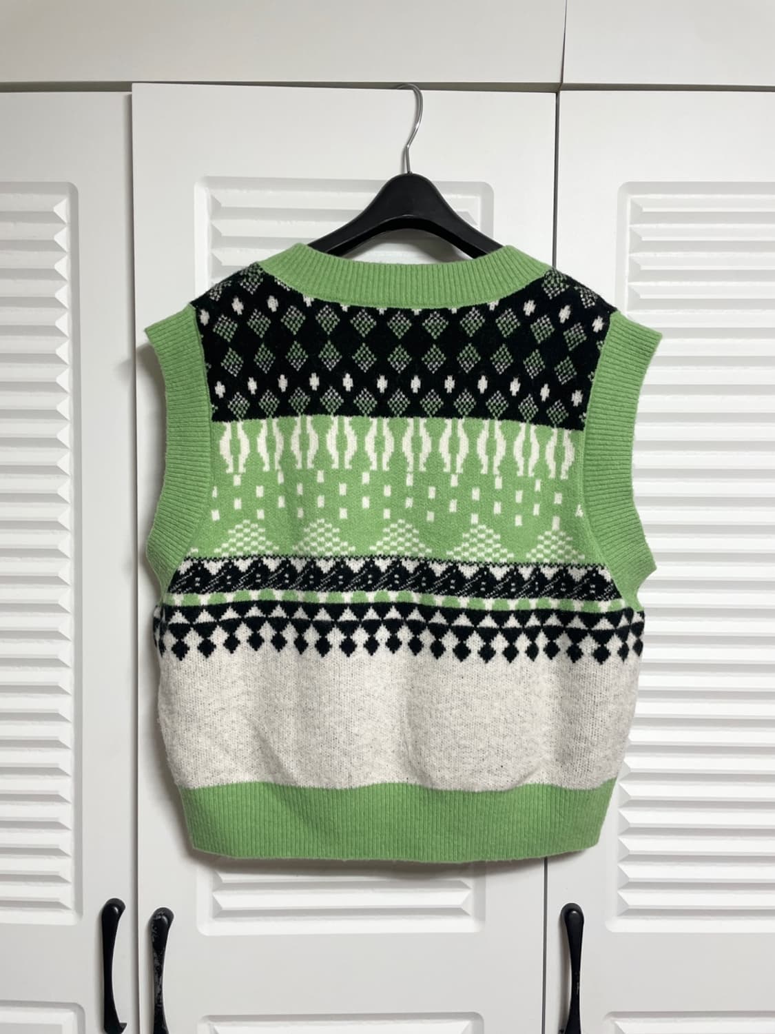 잇미샤 니트 조끼 상품이미지3