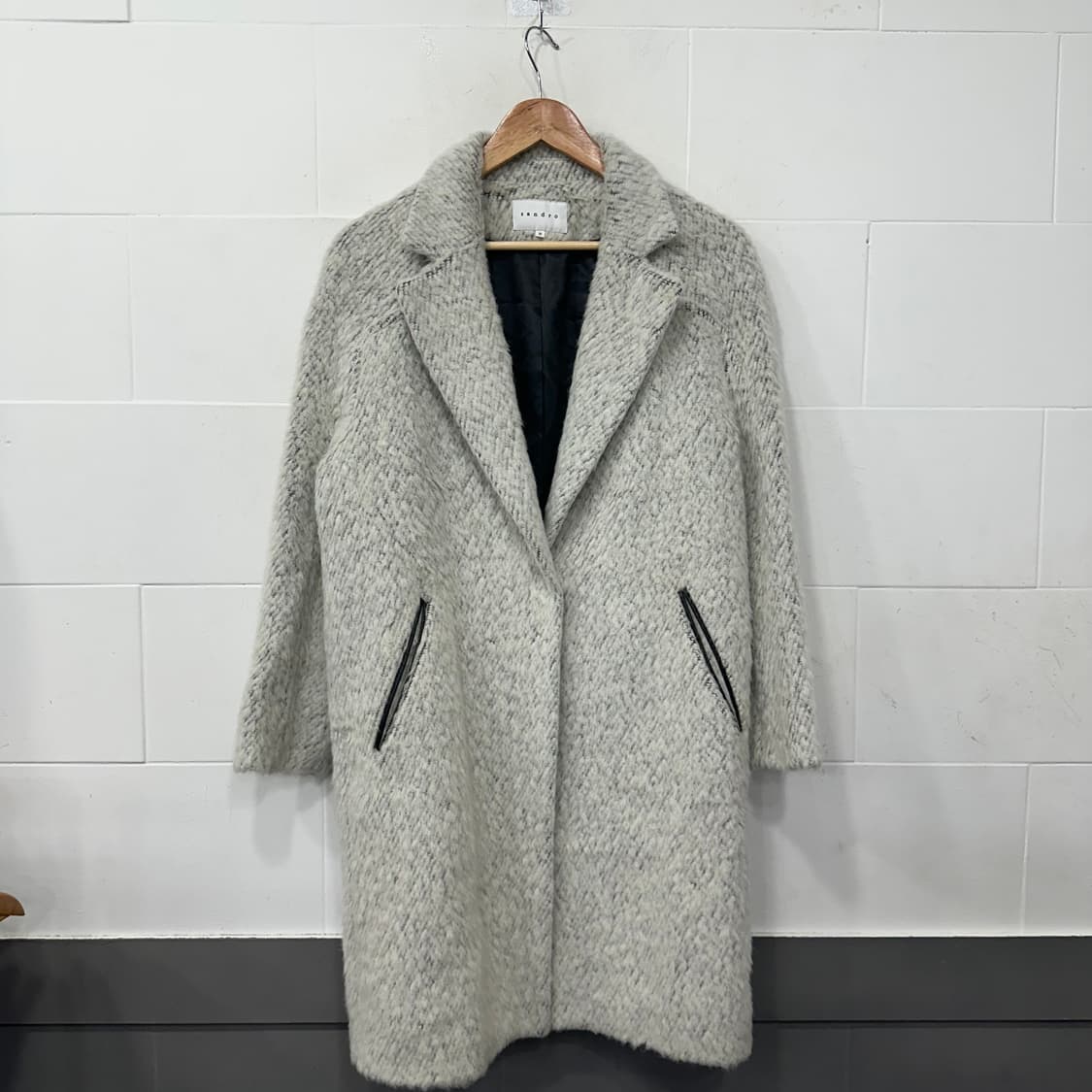 산드로 모 알파카 코트 상품이미지1