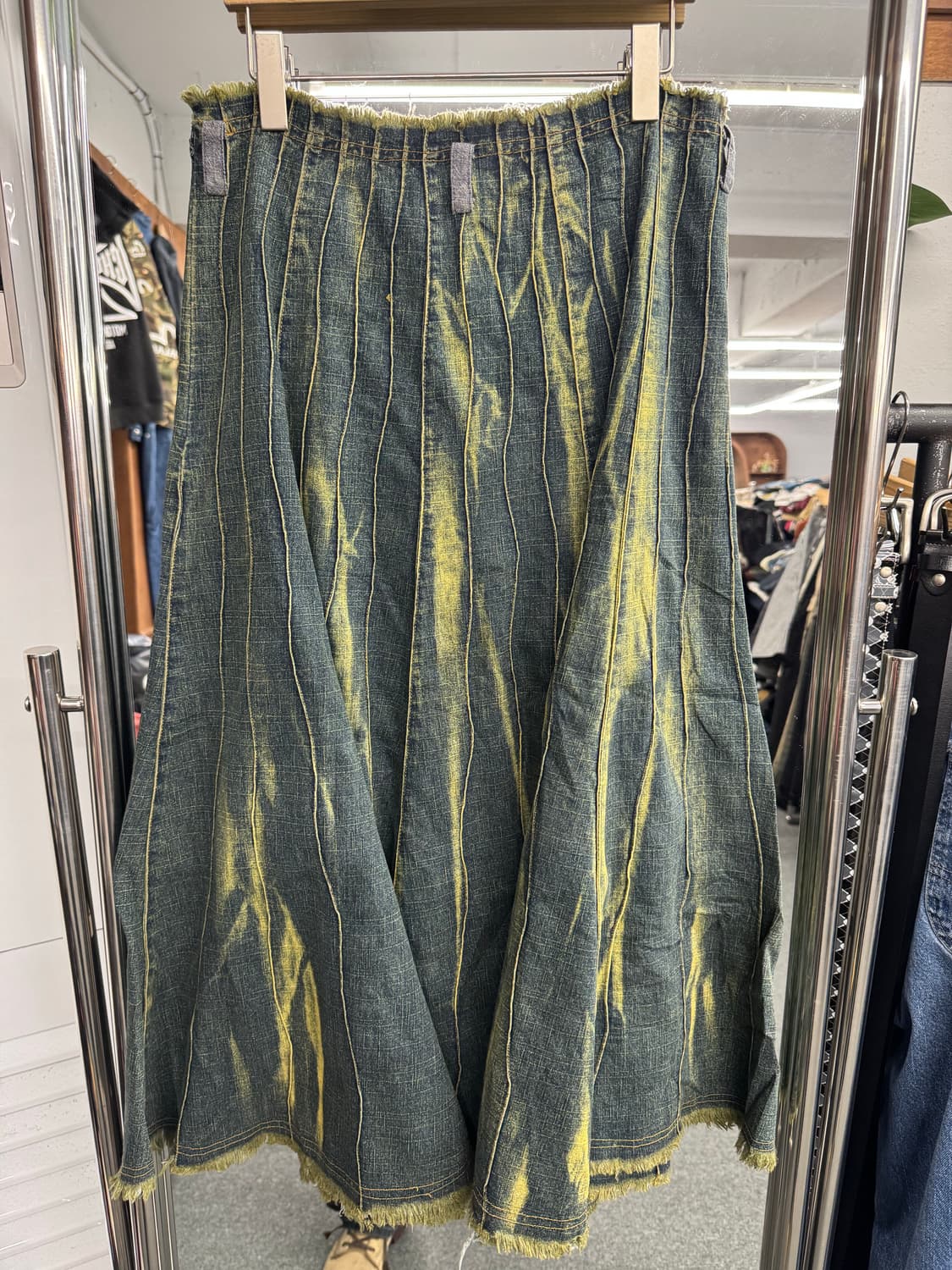 japanese vintage 컷팅 치마 상품이미지5