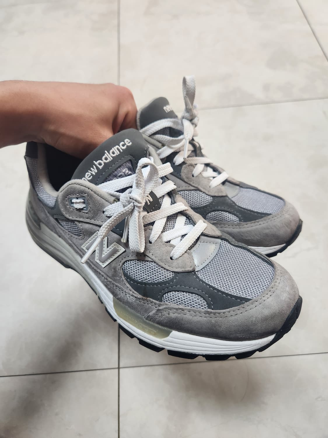 [240] 뉴발란스 992 그레이 USA 상품이미지1