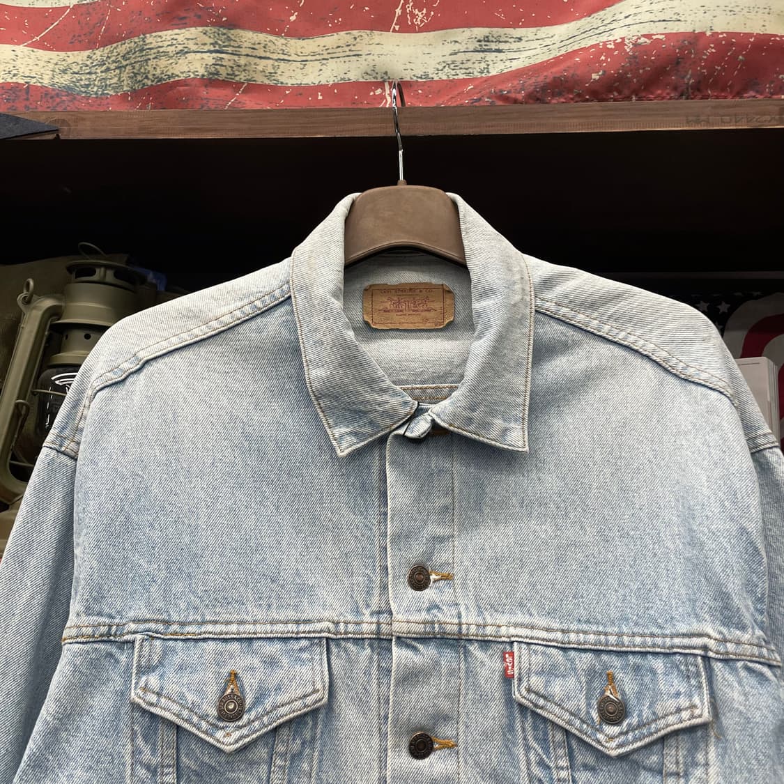 90s 리바이스 70507 made in USA 타입3 데님 자켓 상품이미지3